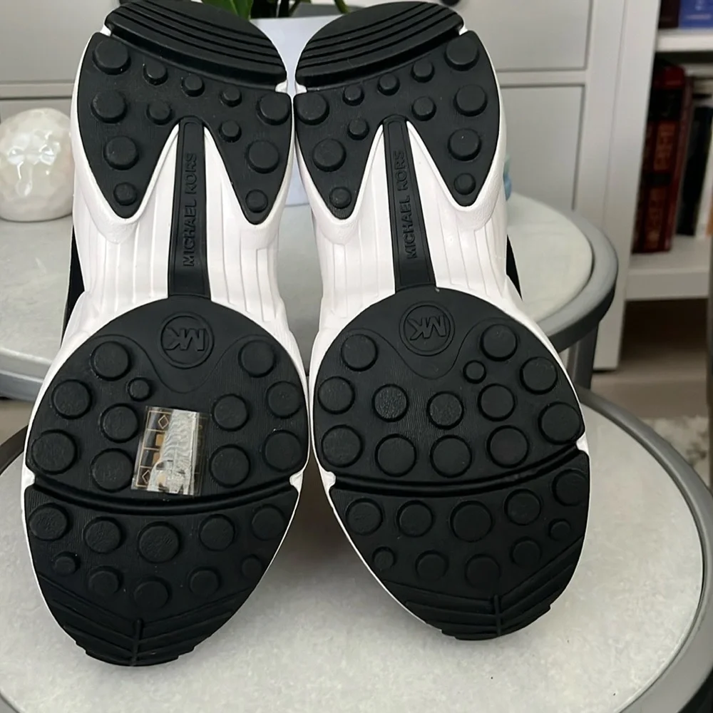 Michael Kors Sami Zip Trainer Brown Multi Sneaker